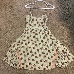 Printed Free People Sundress